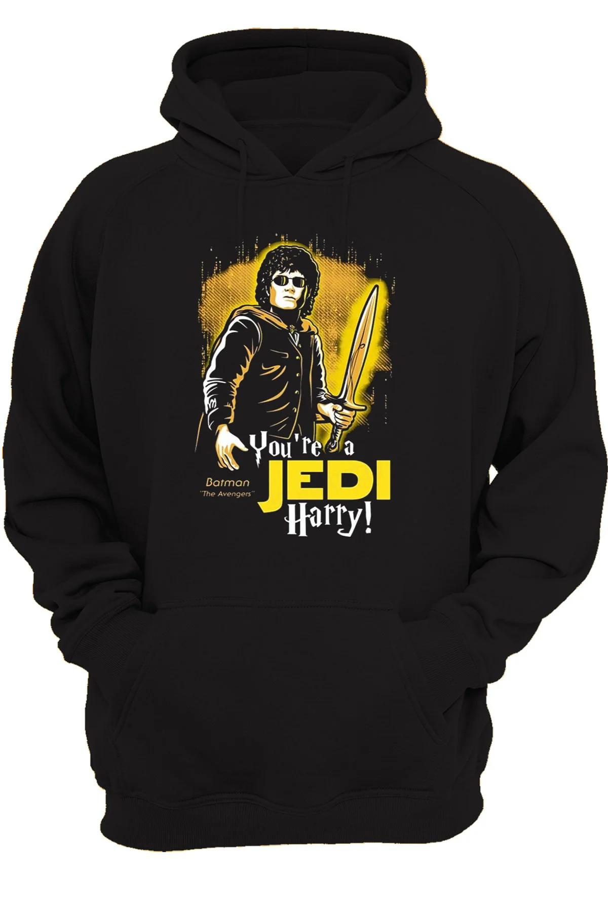 Ortaya Karışık Ön Baskılı, %100 Pamuk, 3 Ipl. Şardonlu, Içi Polar, Çok Kalın Hoodie