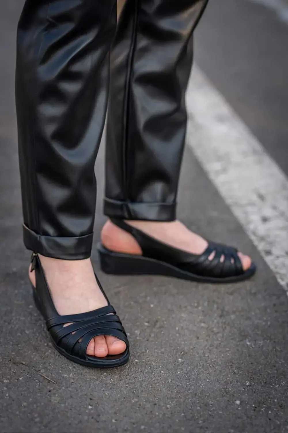 Ortopedik Anne Sandalet Rahat Yumuşak Ayakkabı 38-39-40-41-42 Num