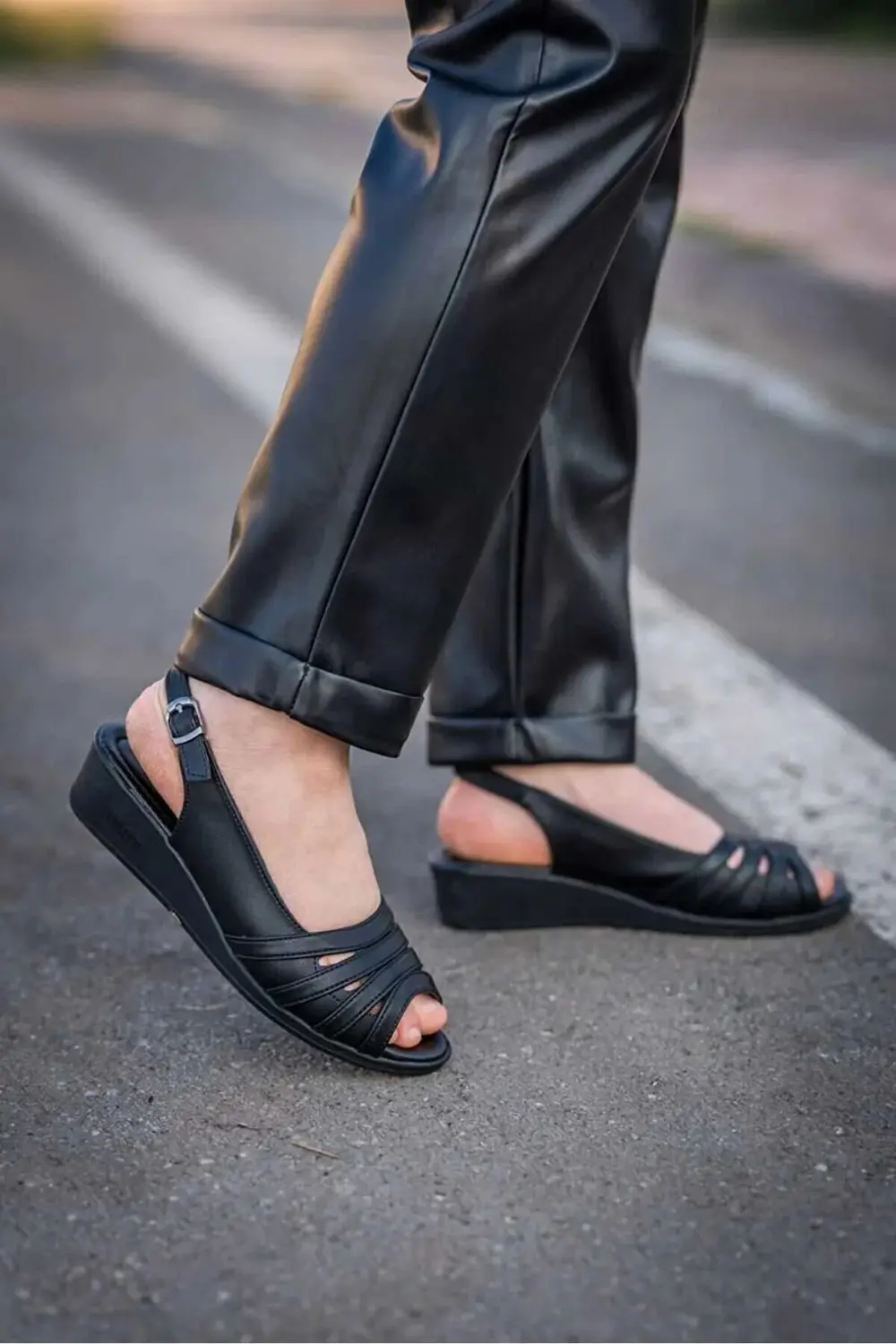 Ortopedik Anne Sandalet Rahat Yumuşak Ayakkabı 38-39-40-41-42 Num