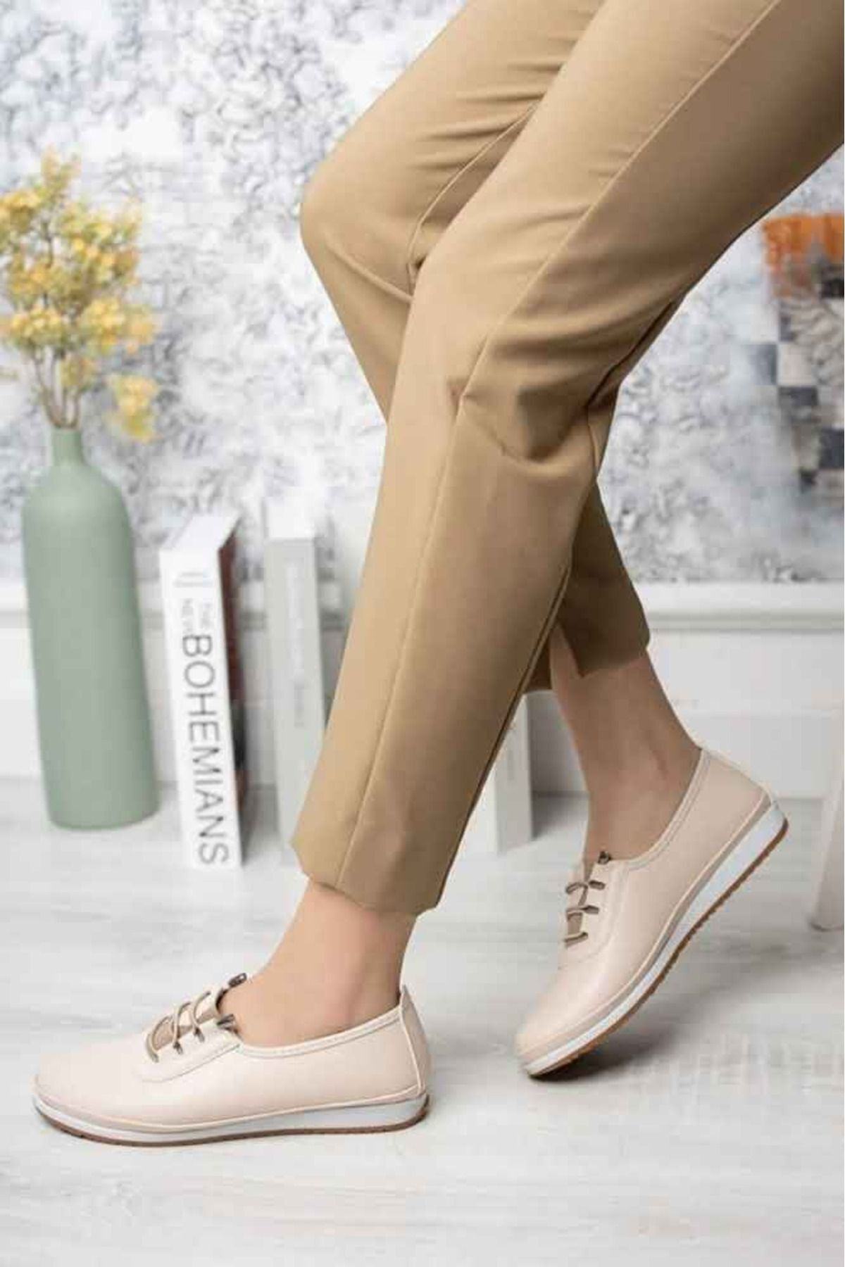 Nayad Bal Ortopedik Günlük Yumuşak Kadin Clit Babet Ayakkabi