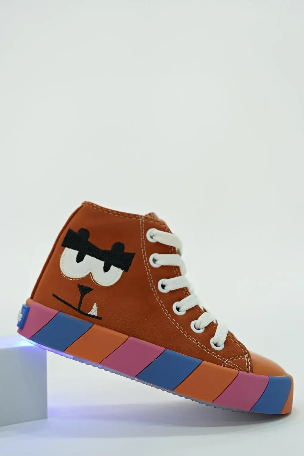 Ortopedik Tazmanya Canavarı Işıklı Çocuk Sneakers Ayakkabı