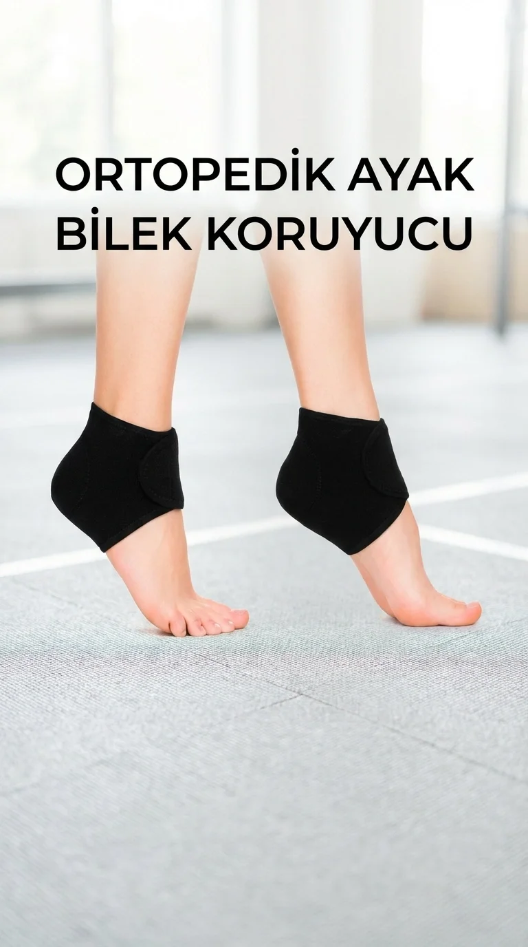 Ortopedik Topuk Dikeni Destekli Silikonlu Çorap 2'li Set
