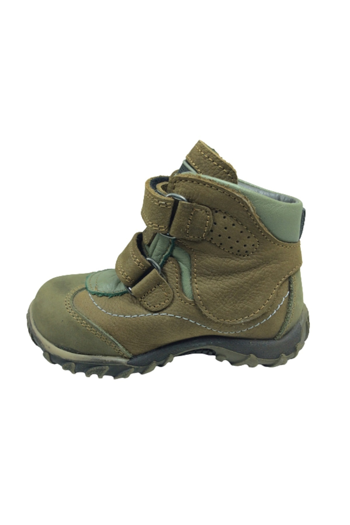 Ortopedika Tedix Bebe Erkek Çocuk Bot Haki Track Cırtlı % 100derı