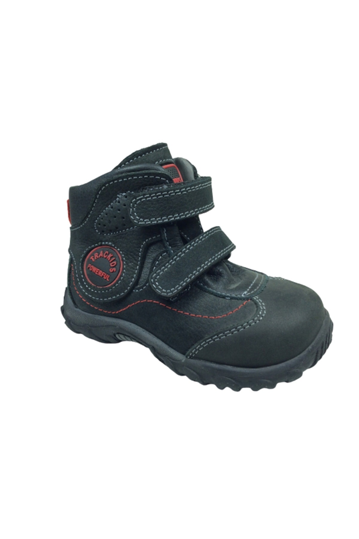 Ortopedika Tedix Bebe Erkek Çocuk Bot Siyah Track Cırtlı % 100 De