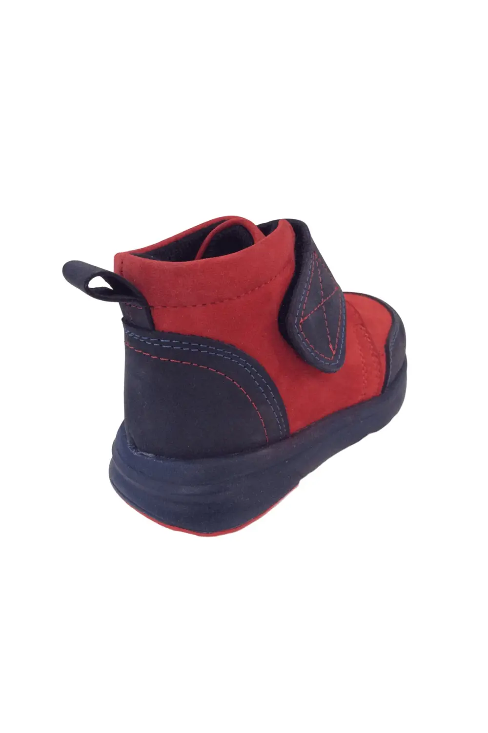 OrtopedikAL1001 Ridente Lacivert Kırmızı (Süet) Bebe Erkek Çocuk