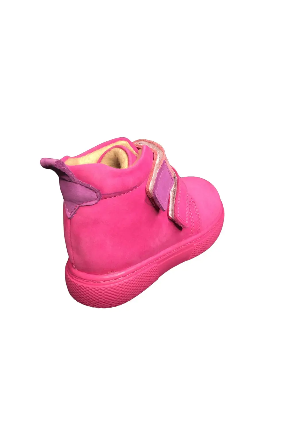 OrtopedikAL1001 Ridente Pembe Bebe Kız Çocuk Bot % 100 DERİ Anato