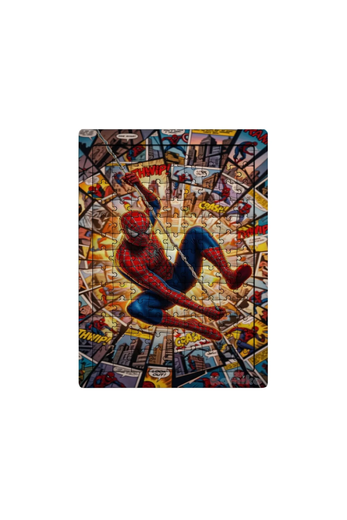 Örümcek Adam 99 Parça Ayaklı Puzzle – Dekoratif Çocuk Yapbozu 016