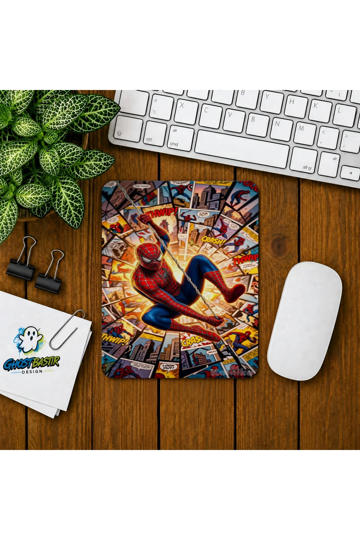 Örümcek Adam Baskılı Oyuncu Mousepad 0218