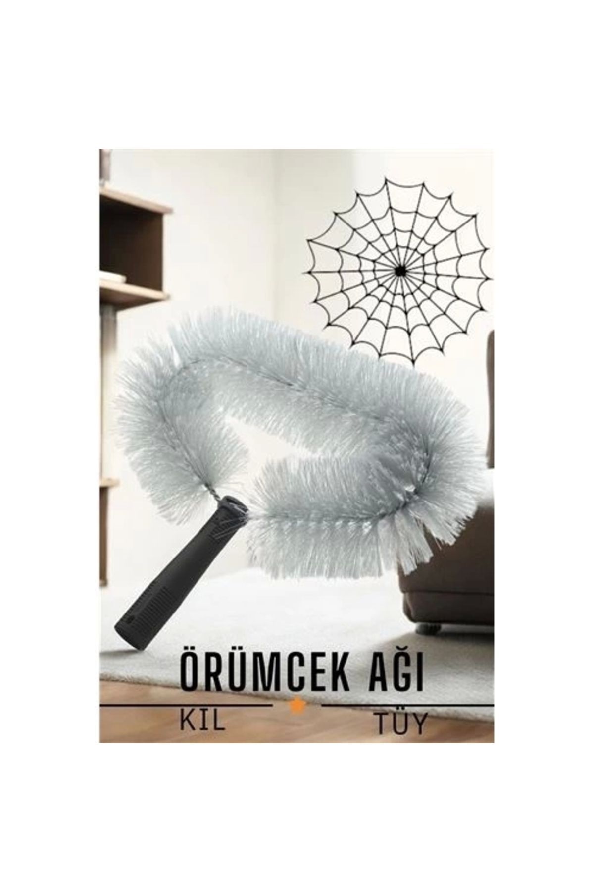 Örümcek Ağı Temizleme Fırçası