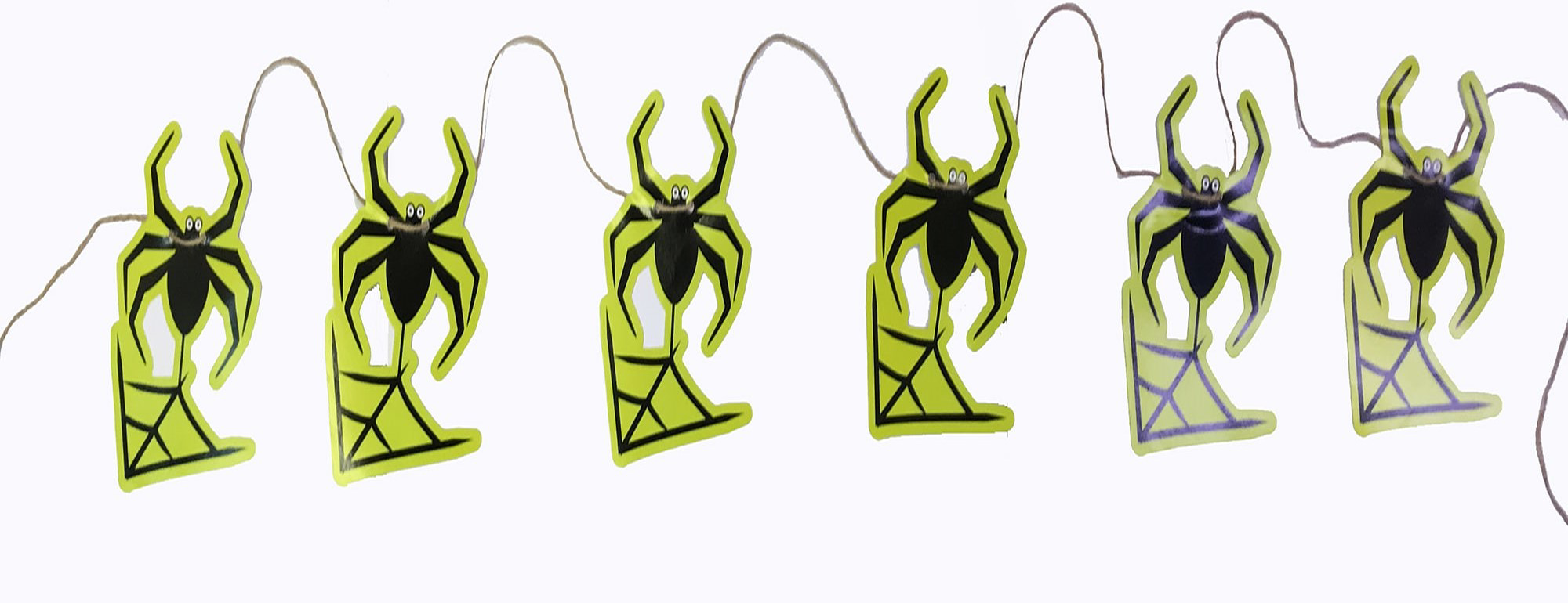 Örümcek Şekilli Asmalı Halloween Flama Banner Afiş 2 Metre Örümcek Şekilli Asmalı Halloween Flama Banner Afiş 2 Metre