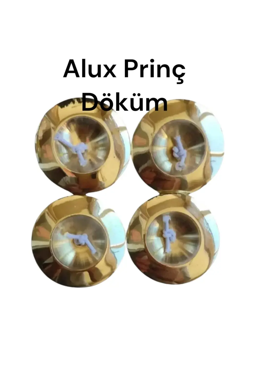 Oryantal Parmak Zil Pirinç Döküm (büyük Boy )