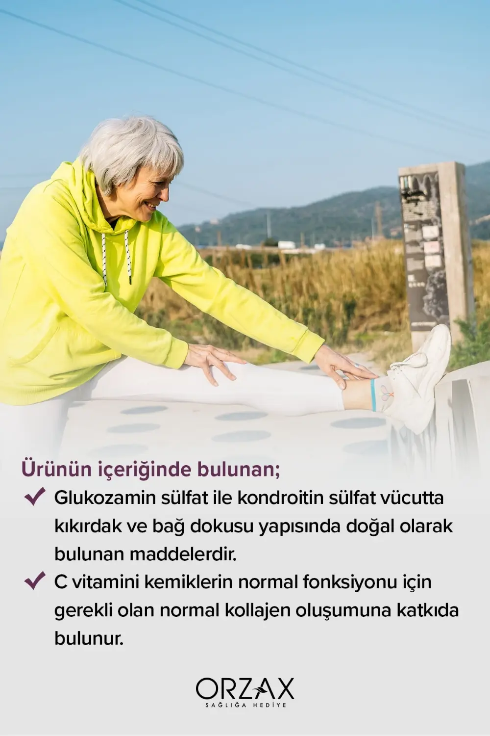 Orzax Cosakondrin Plus 60 Tablet x 2 Adet