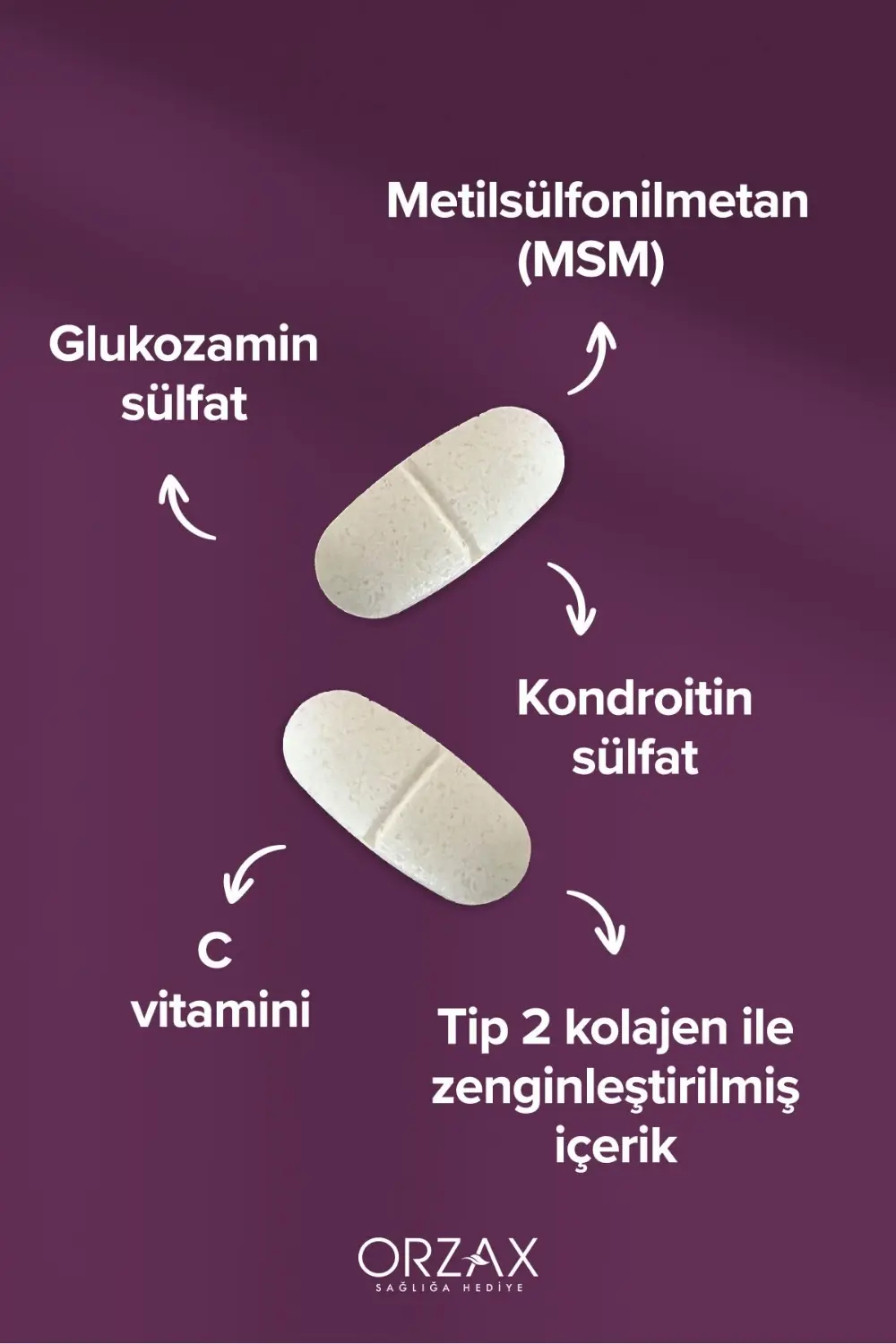 Orzax Cosakondrin Plus 60 Tablet