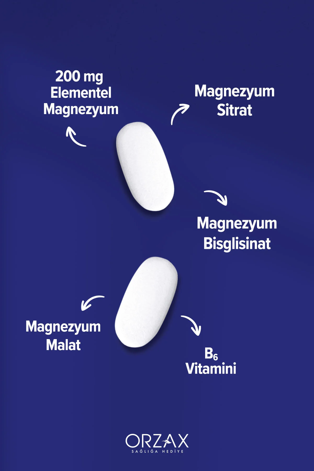 Orzax Extramag P5P 120 Tablet