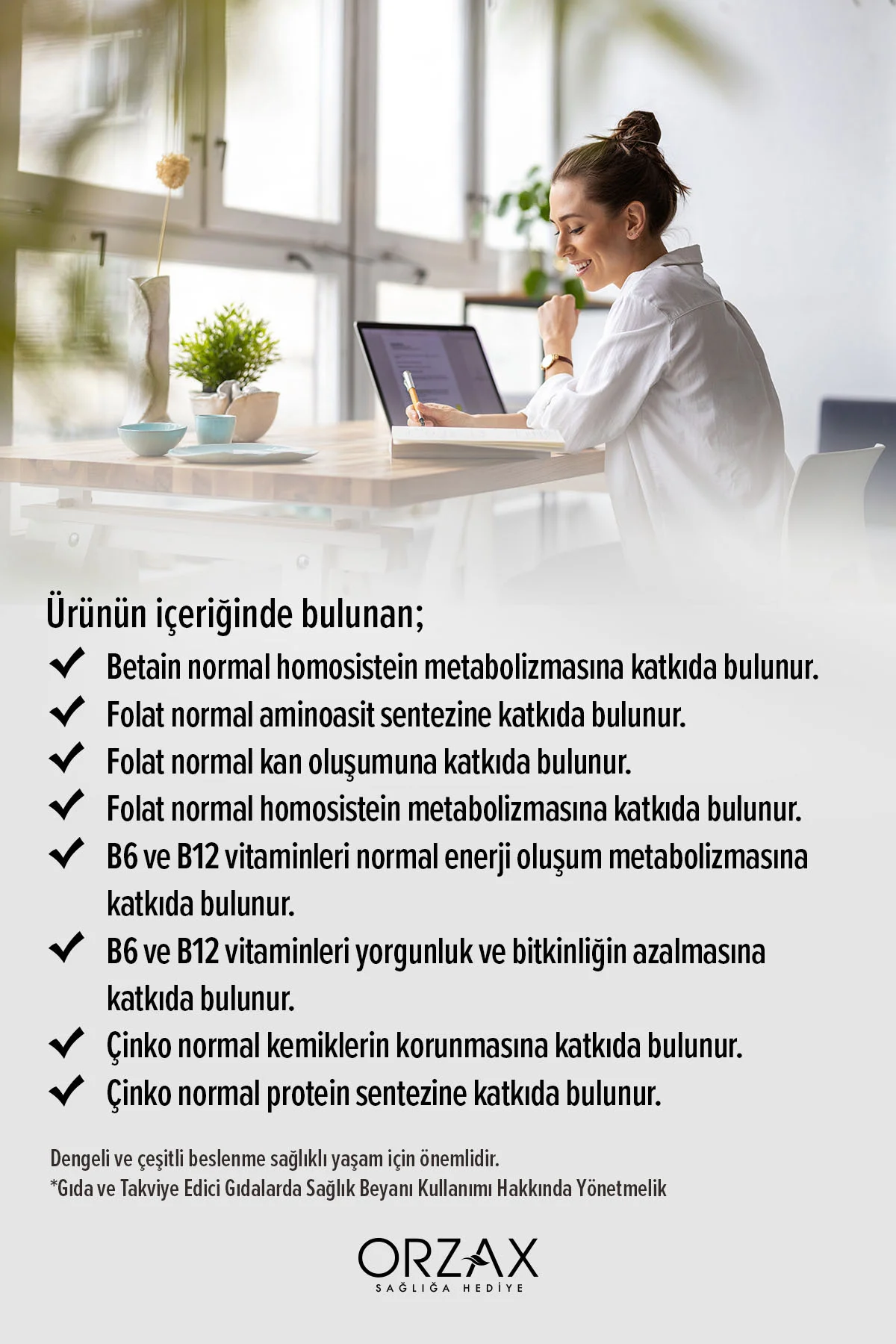 Orzax Methyl Balance 30 Kapsül