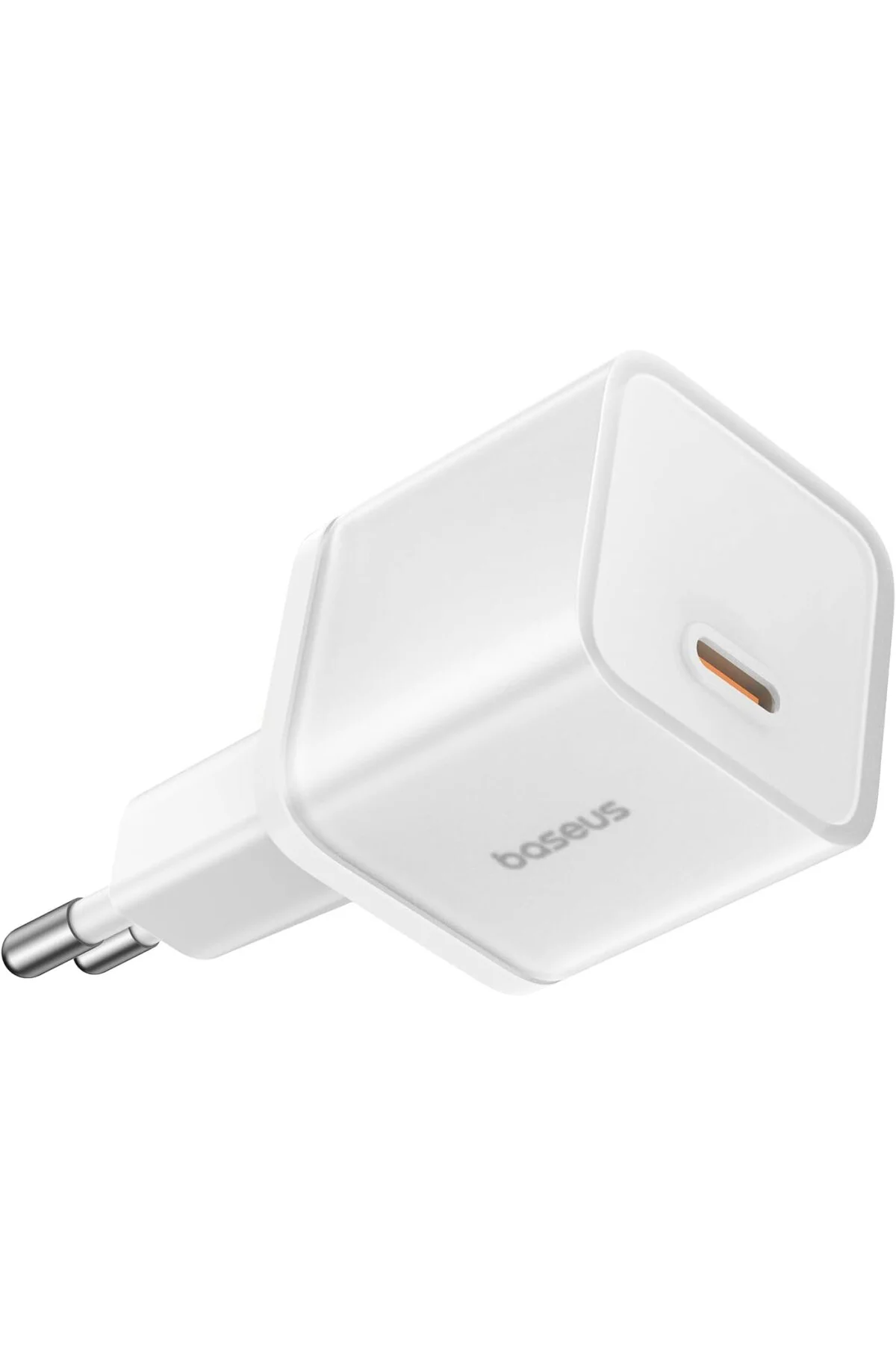 OS-Ayrstore GaN5S Hızlı Şarj Adaptörü 1C, 20W EU, Ay Beyazı