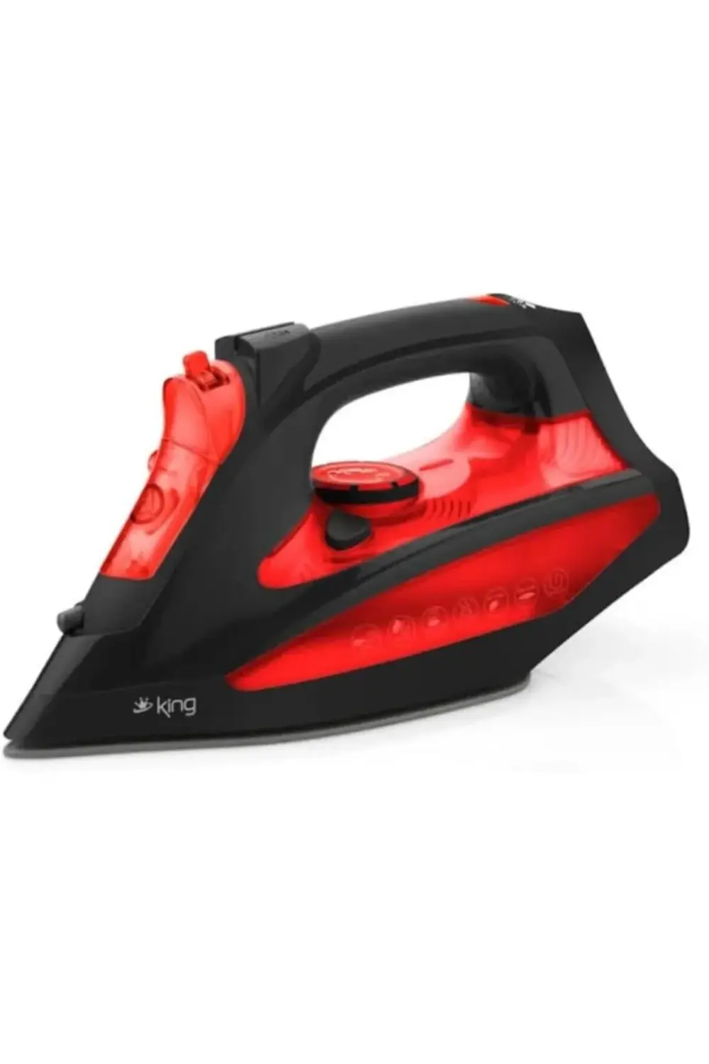 Osborn Buharlı Ütü, 2600W, Seramik Taban, Kırmızı-Siyah 395519