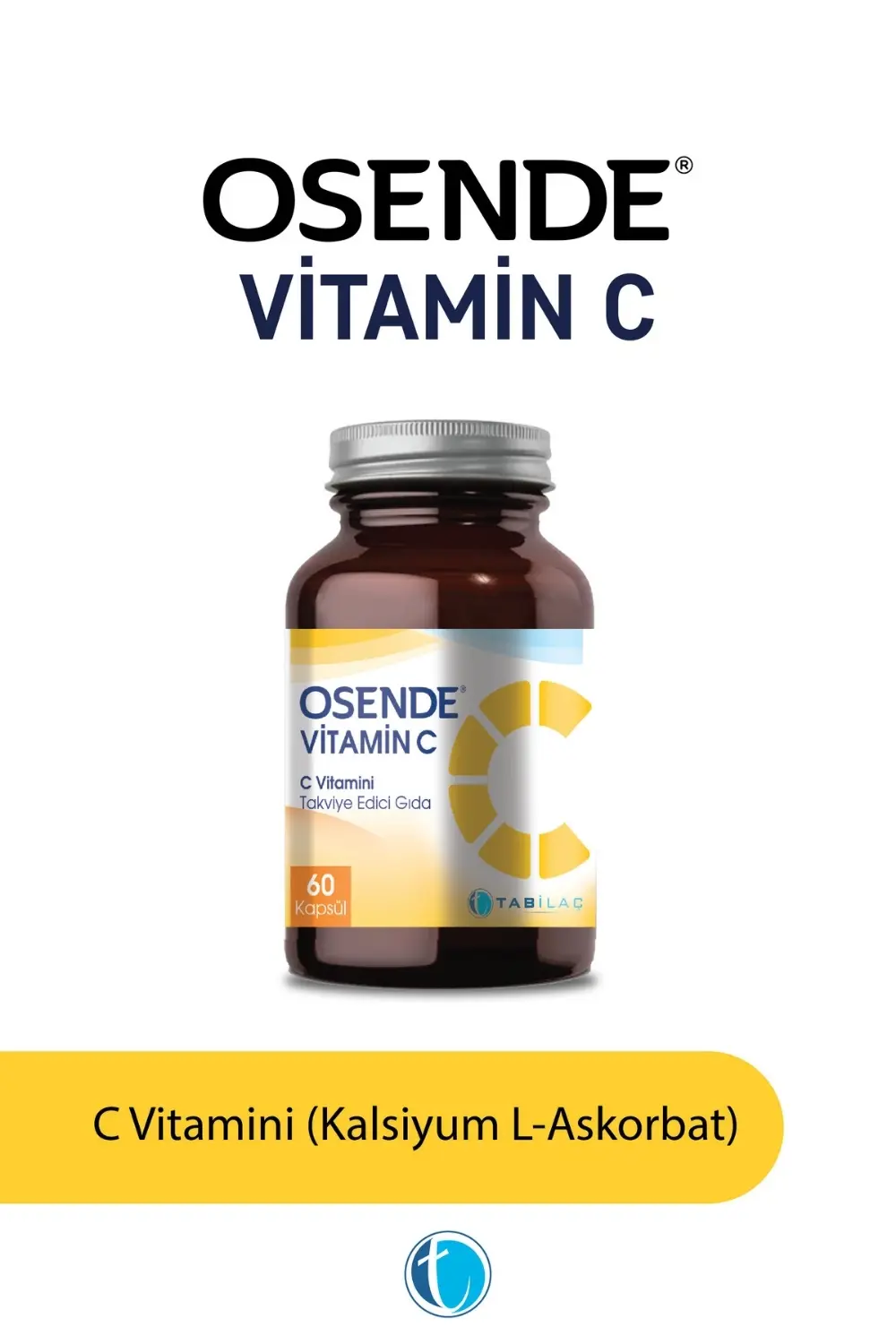 Osende Vitamin C 60 Kapsül