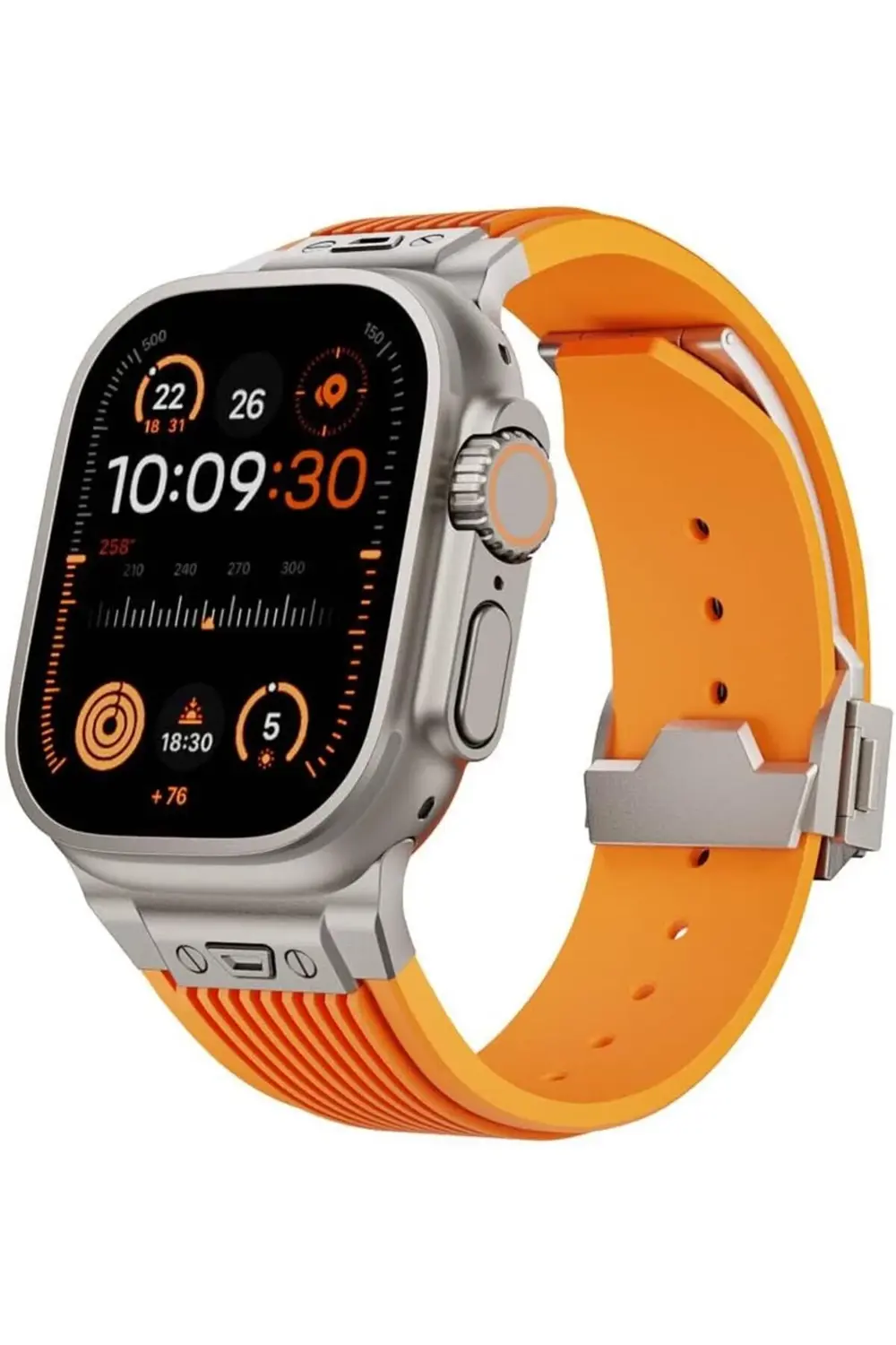 oskyshopc İle Uyumlu 42mm KRD-113 Spor Görünümlü Silikon Kordon T