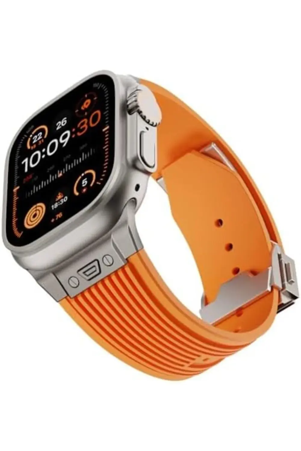 oskyshopc İle Uyumlu 42mm KRD-113 Spor Görünümlü Silikon Kordon T