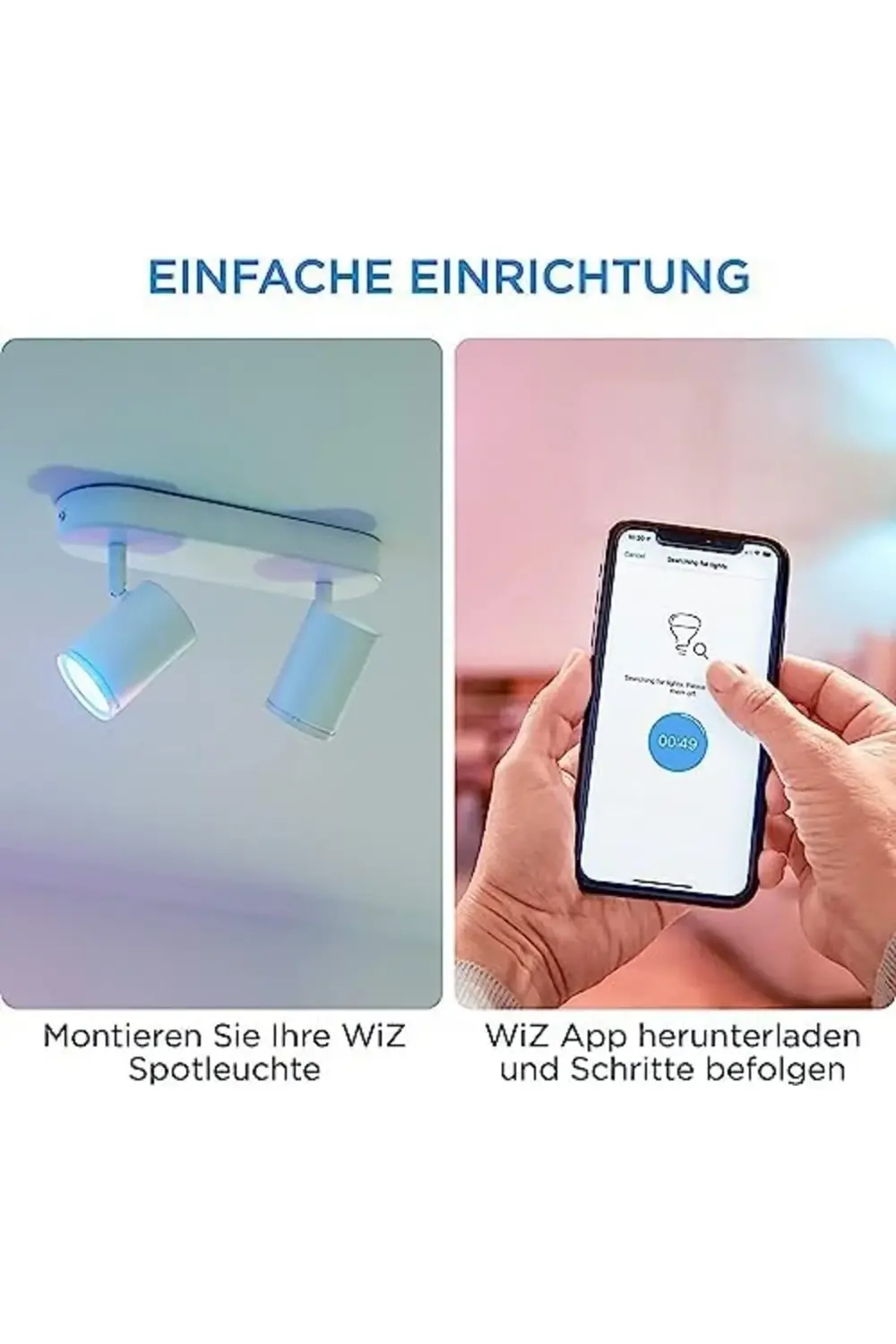 oskyshopc IMAGEO Spot Tavan Lambası Ayarlanabilir Beyaz & Renk 2x