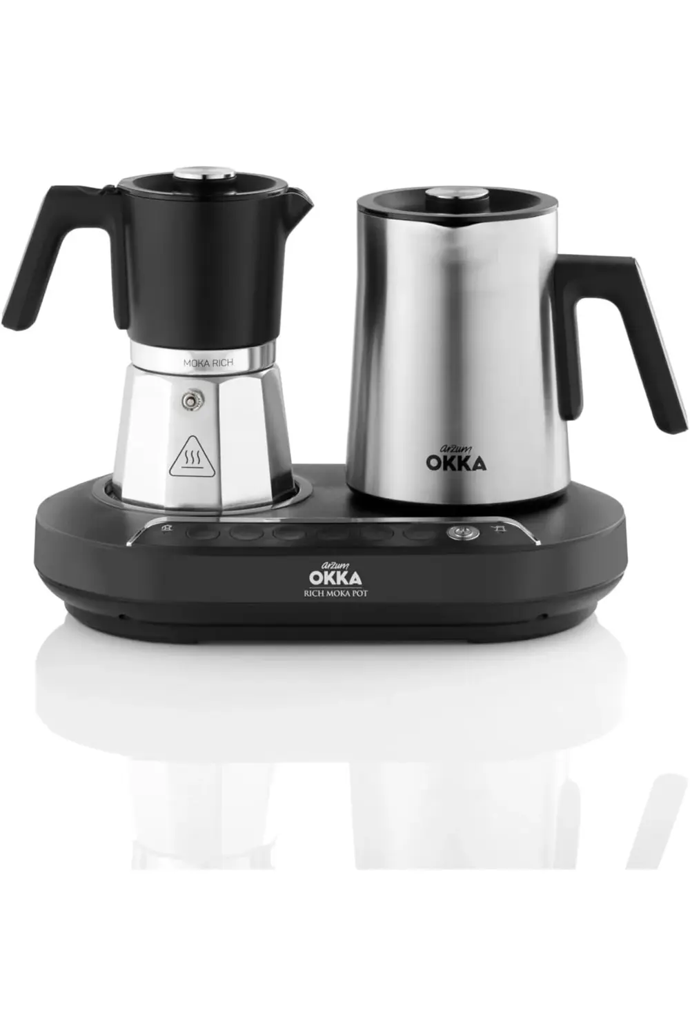 oskyshopx Okka OK0027 Rich Moka Pot Chrome brkjx 842385