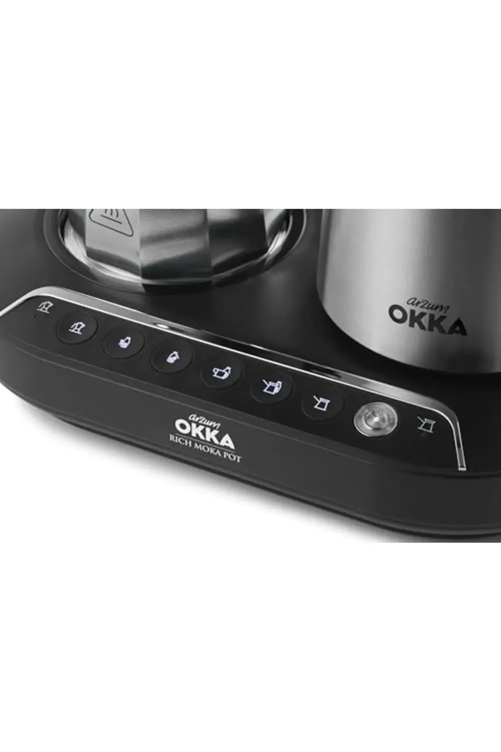 oskyshopx Okka OK0027 Rich Moka Pot Chrome brkjx 842385