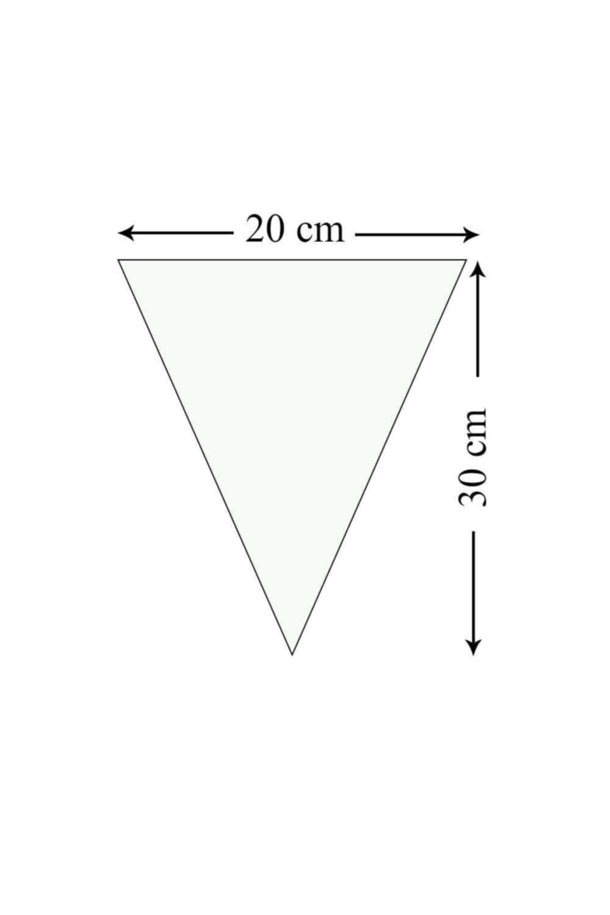 Osmanlı Imparatorluğu Arma Üçgen Flama Bayrak