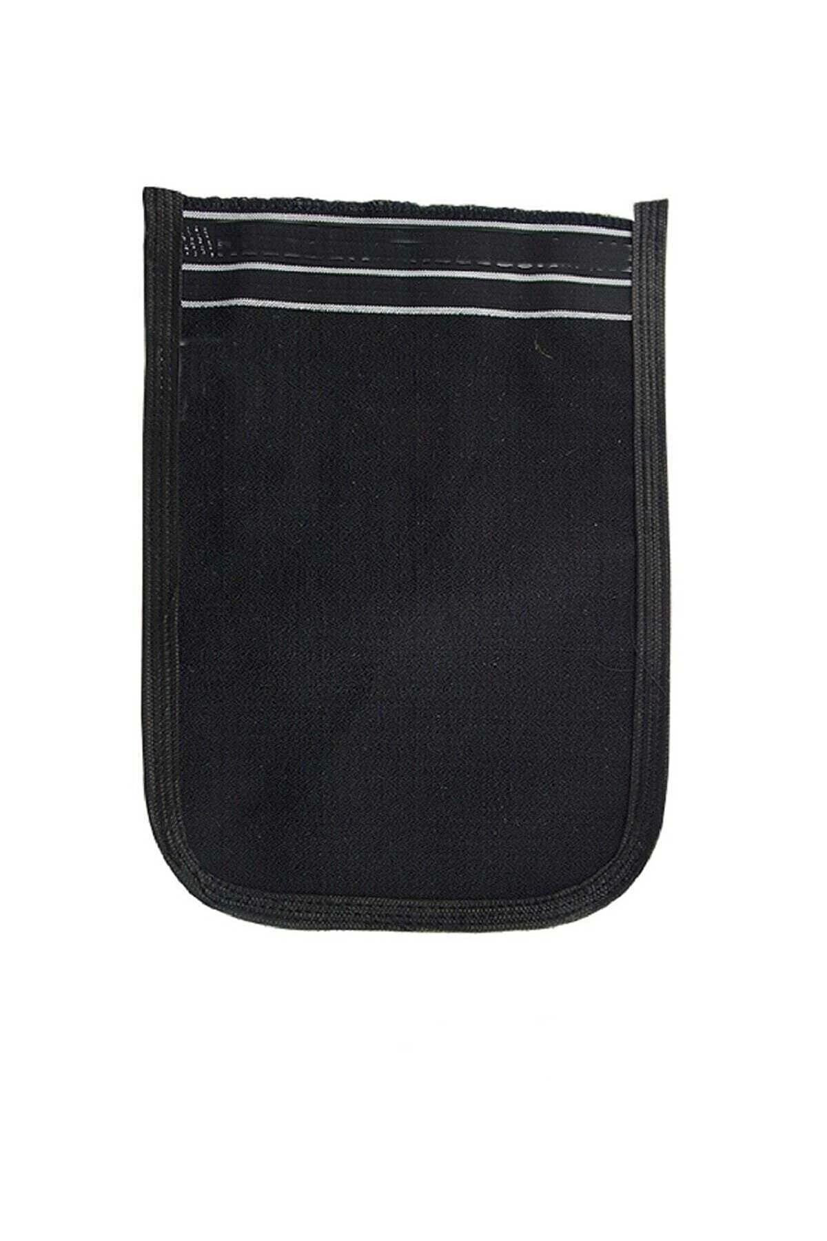 Sevimliavm Osmanlı Kalın Siyah Banyo Hamam Kesesi 25X17 Cm