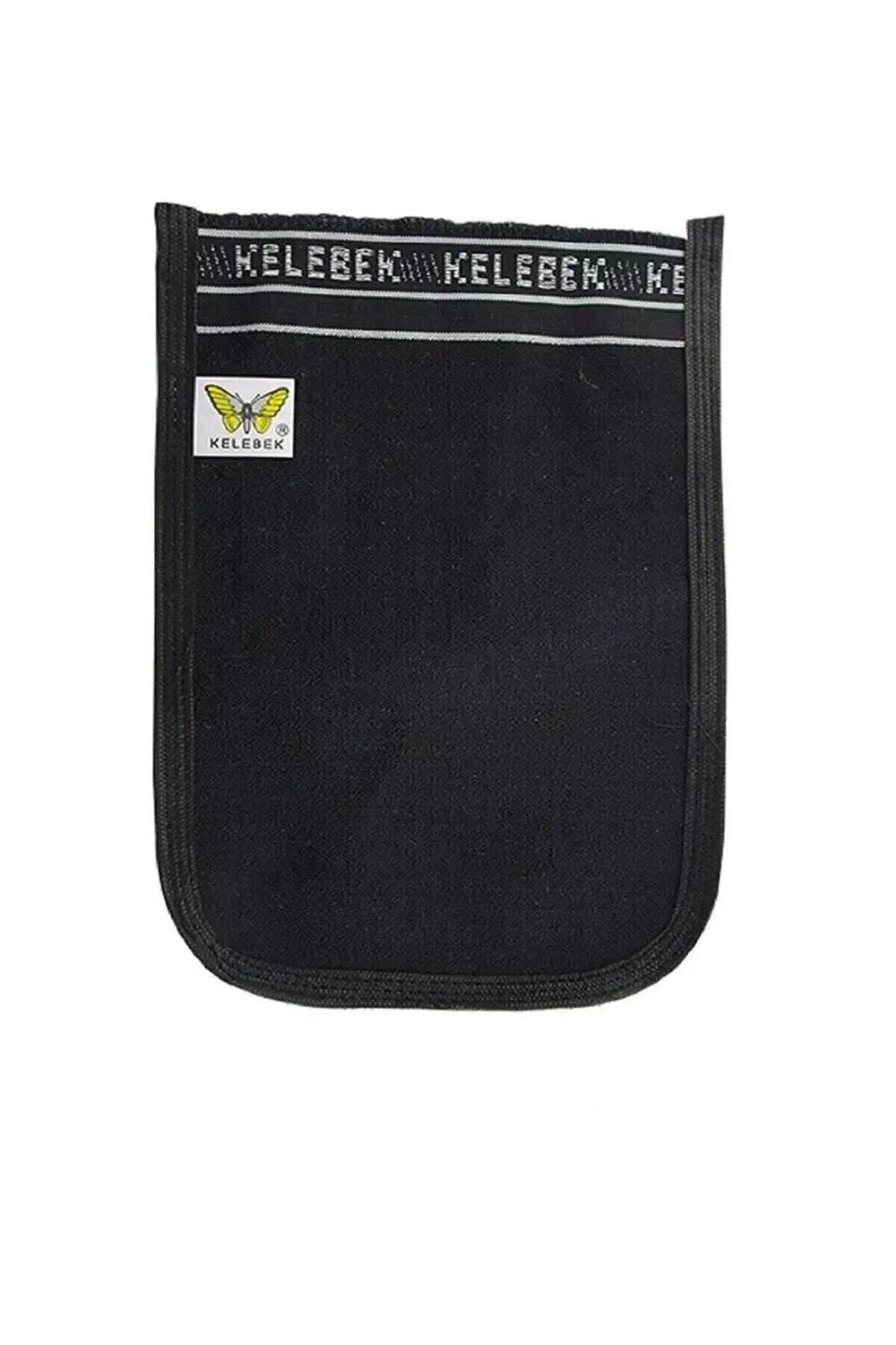 Osmanlı Kalın Siyah Banyo Hamam Kesesi 25x17 Cm - DVG1757-9442