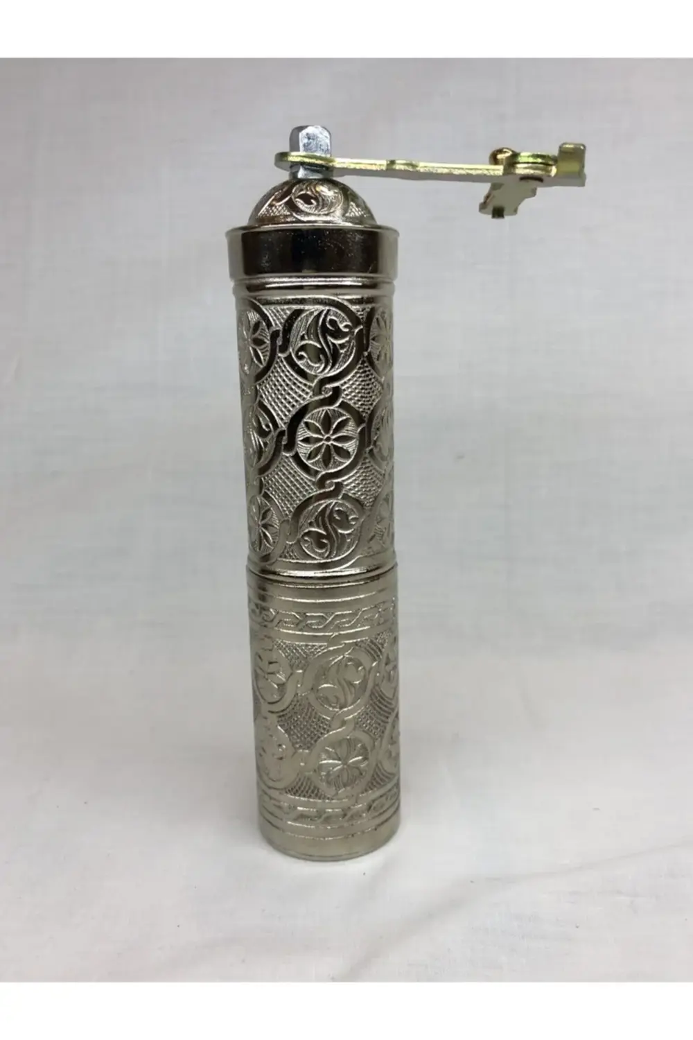 Osmanlı Motiflerle Bezeli Otantik Kahve Karabiber Tuz Değirmeni D