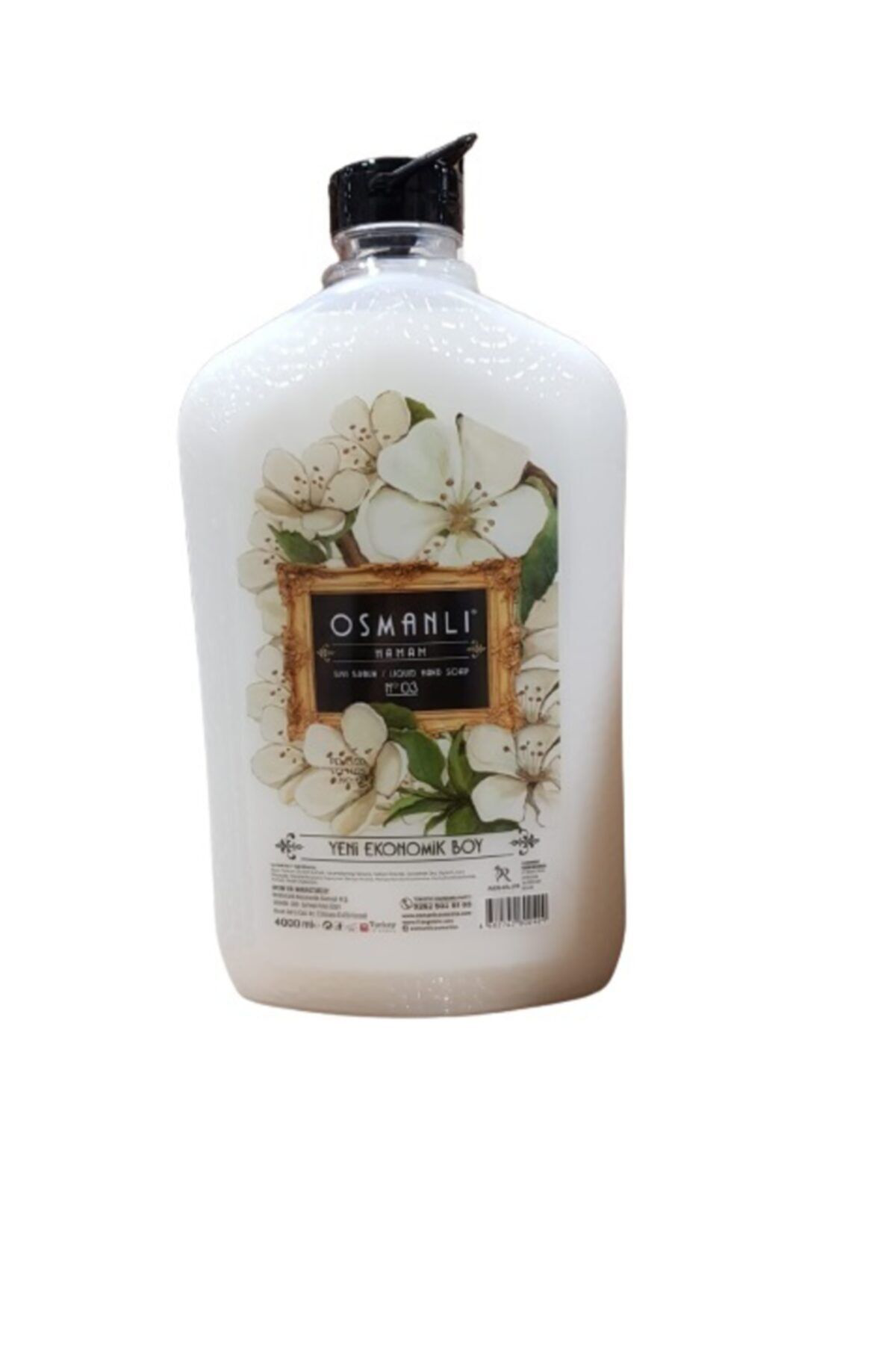 Osmanlı Sabunları Osmanlı Sıvı Sabun Hamam 4 Lt