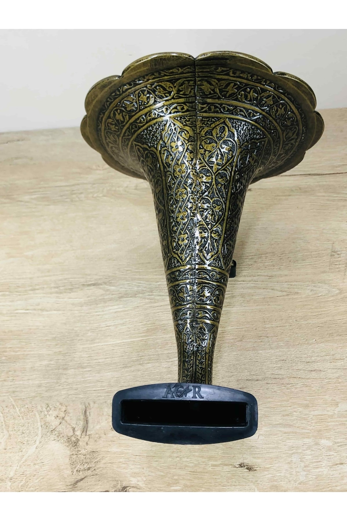 Osmanlı Tarzı Gramofon Stili Cep Telefonu Ses Yükseltici Eskitme 