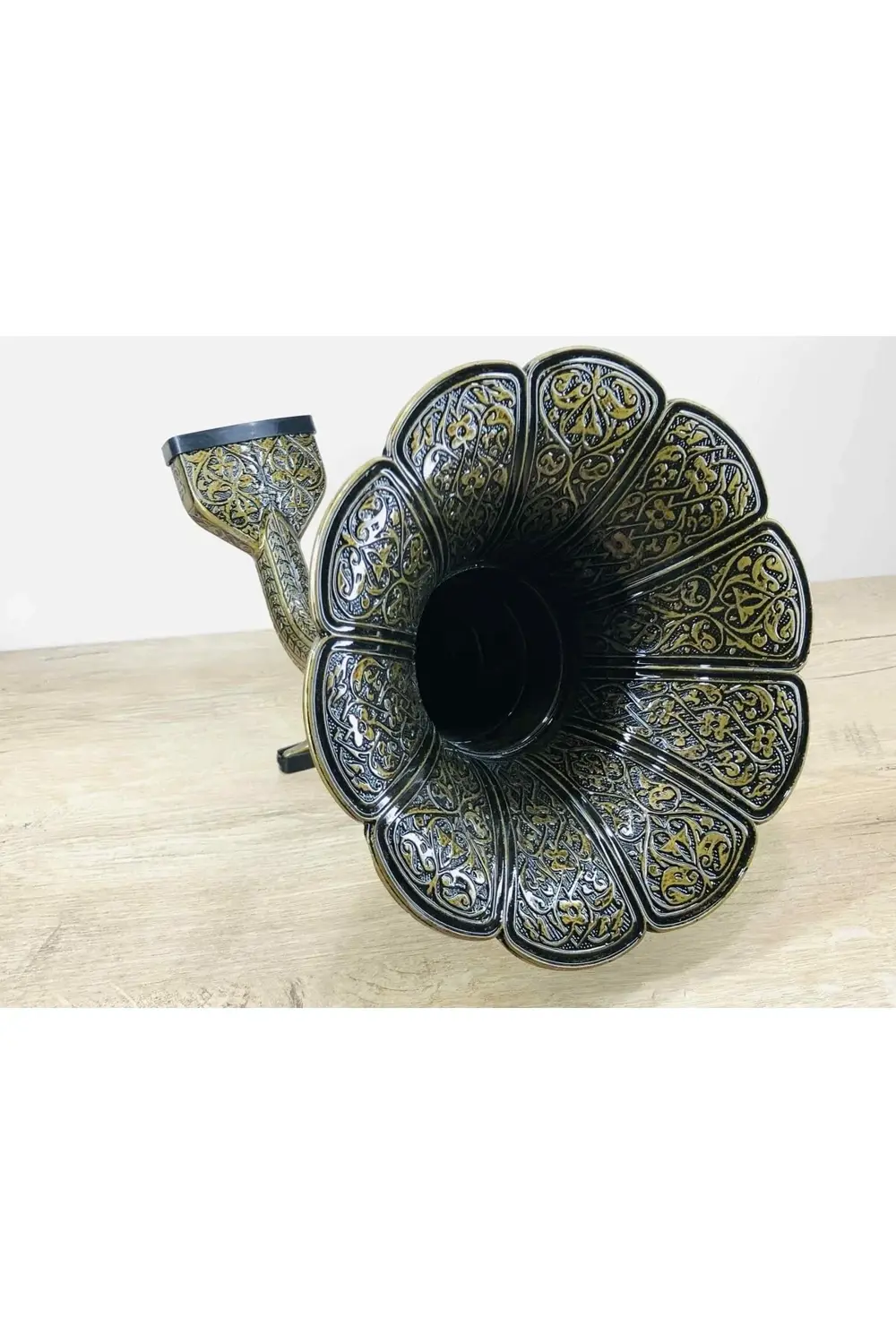 Osmanlı Tarzı Gramofon Stili Cep Telefonu Ses Yükseltici Eskitme