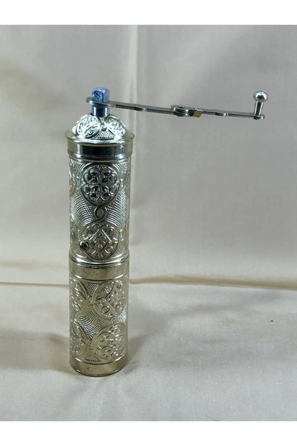 Osmanlı Tarzı Uzun Büyük Boy Parlak Sarı Kahve Çekirdek Öğütücü K