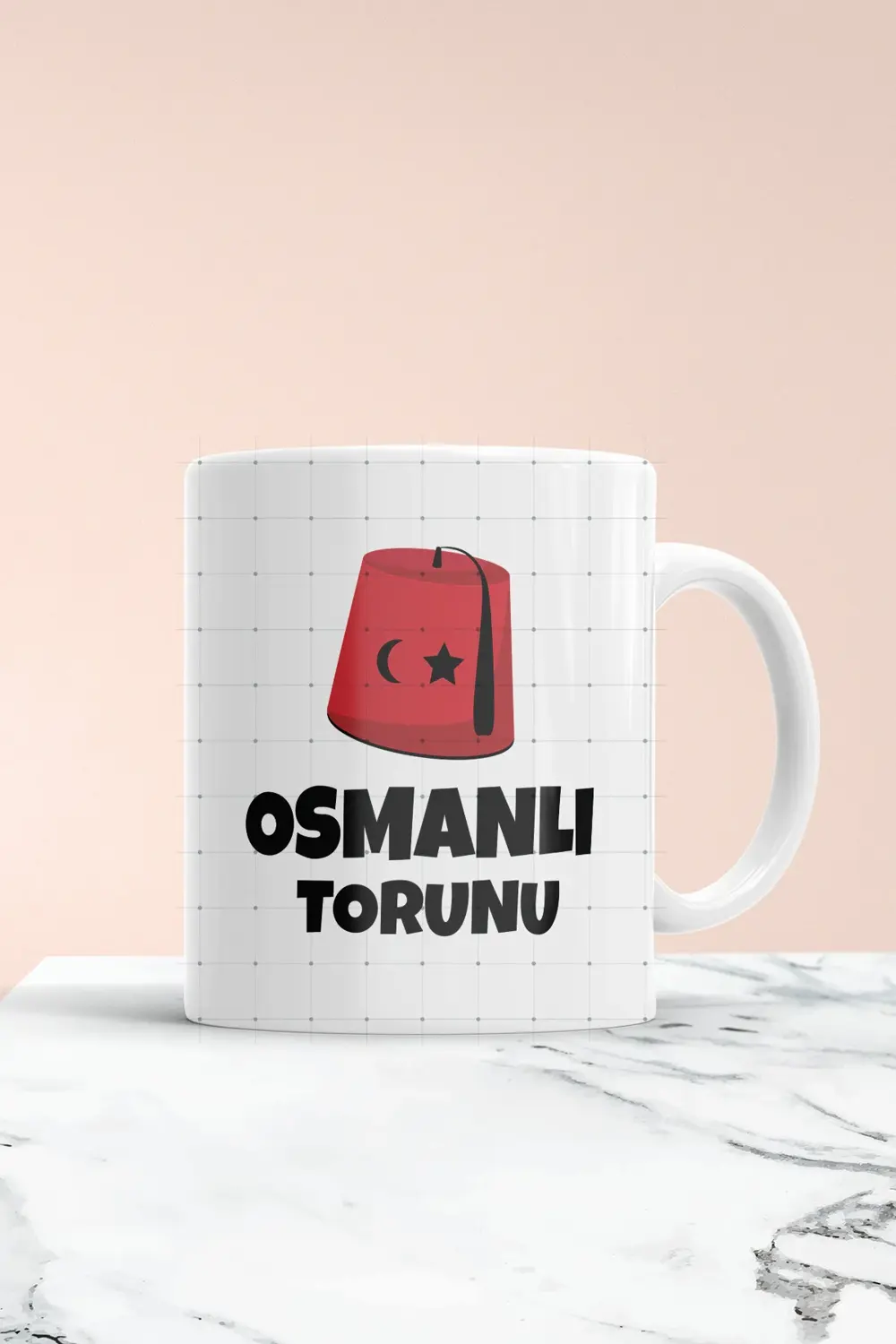 Osmanlı Torunu Baskılı Kupa Bardak