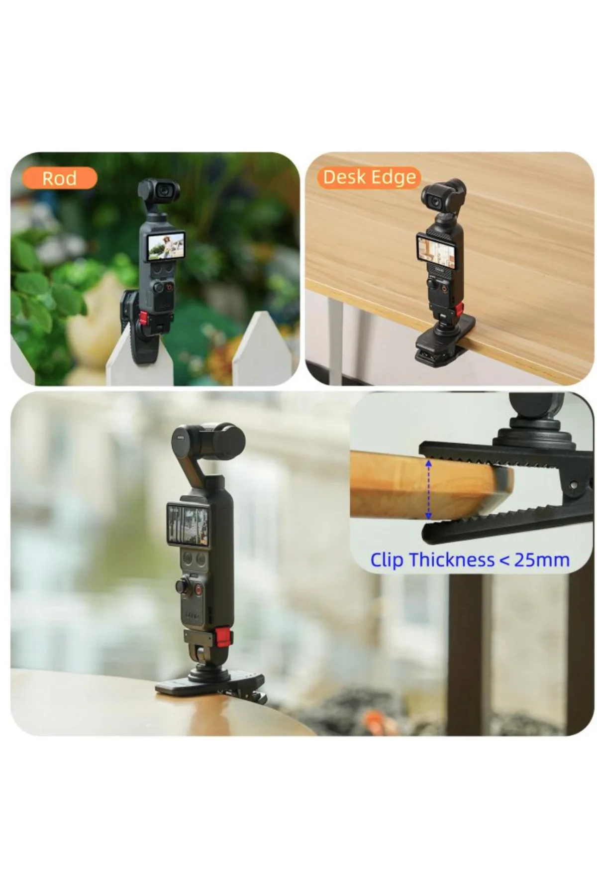 Osmo Pocket 3/4 Manyetik Sırt Çantası Klipsi Fiyatı, Yorumları ve Özellikleri