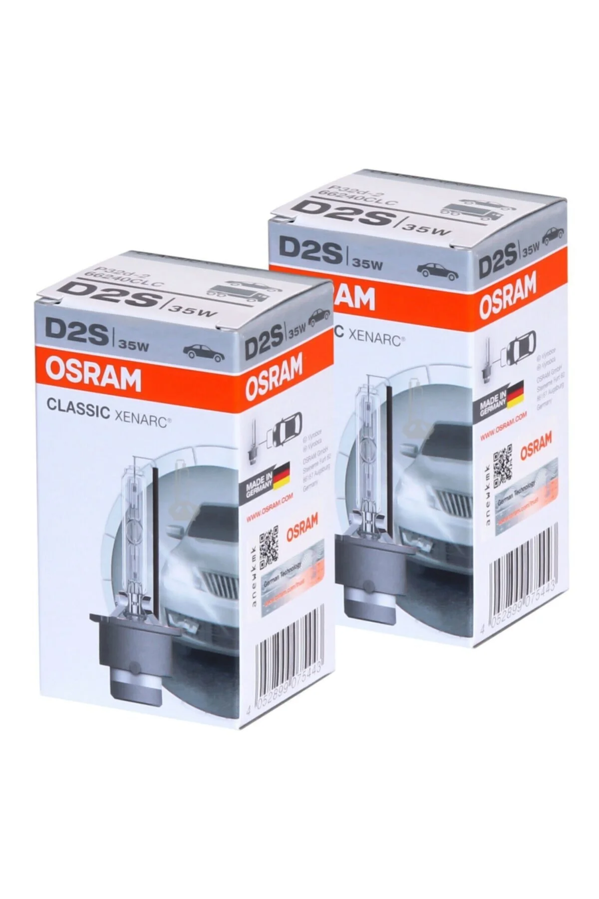 Osram 66240 Clc D2s Xenon Far Ampulü 2 Adet Classic Serisi