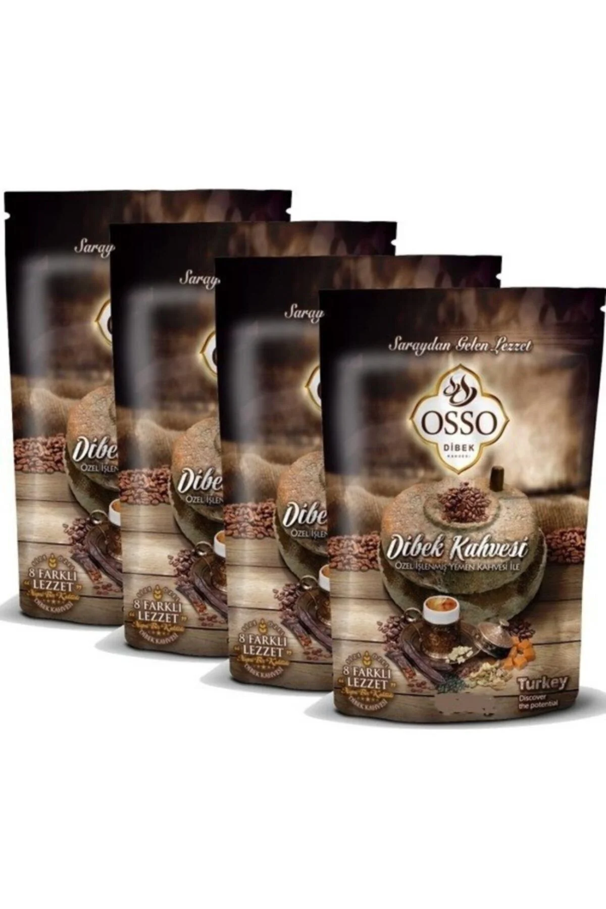 OSSO DİBEK KAHVE 200 GR 4 ADET