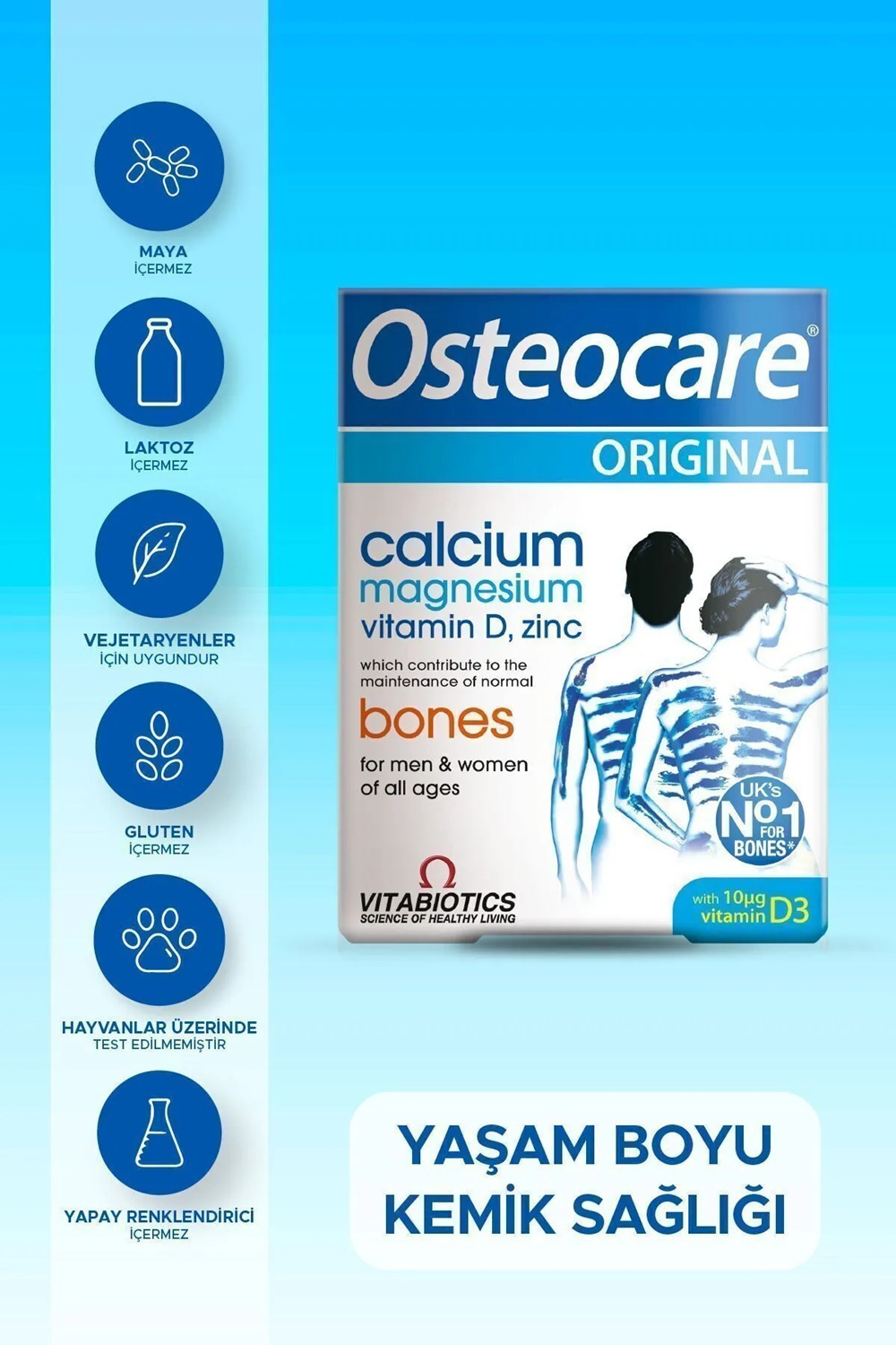 Osteocare Original 90 Tablet x 2 Adet