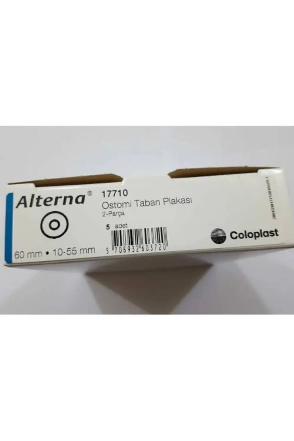 Ostomi Taban Plakası Kulakçıklı 5 Adet-17710 Opak (SADECE ADAPTÖR