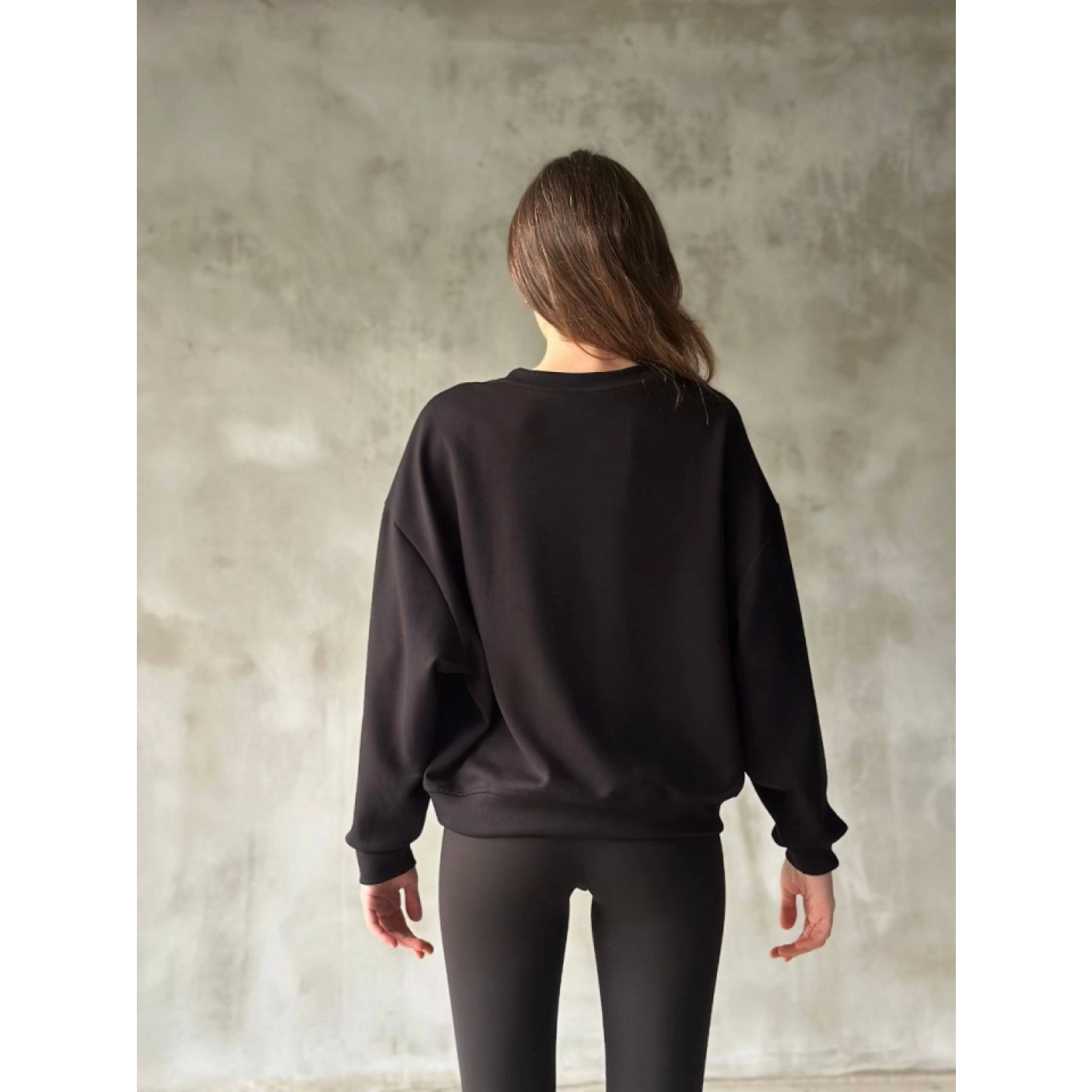 Osy Modal Yumuşak Dokulu Kumaş Bisiklet Yaka Oversize Sweatshirt Osy Modal Yumuşak Dokulu Kumaş Bisiklet Yaka Oversize Sweatshirt