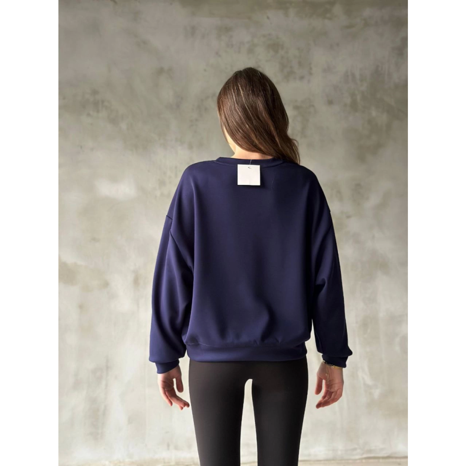 Osy Modal Yumuşak Dokulu Kumaş Bisiklet Yaka Oversize Sweatshirt Osy Modal Yumuşak Dokulu Kumaş Bisiklet Yaka Oversize Sweatshirt
