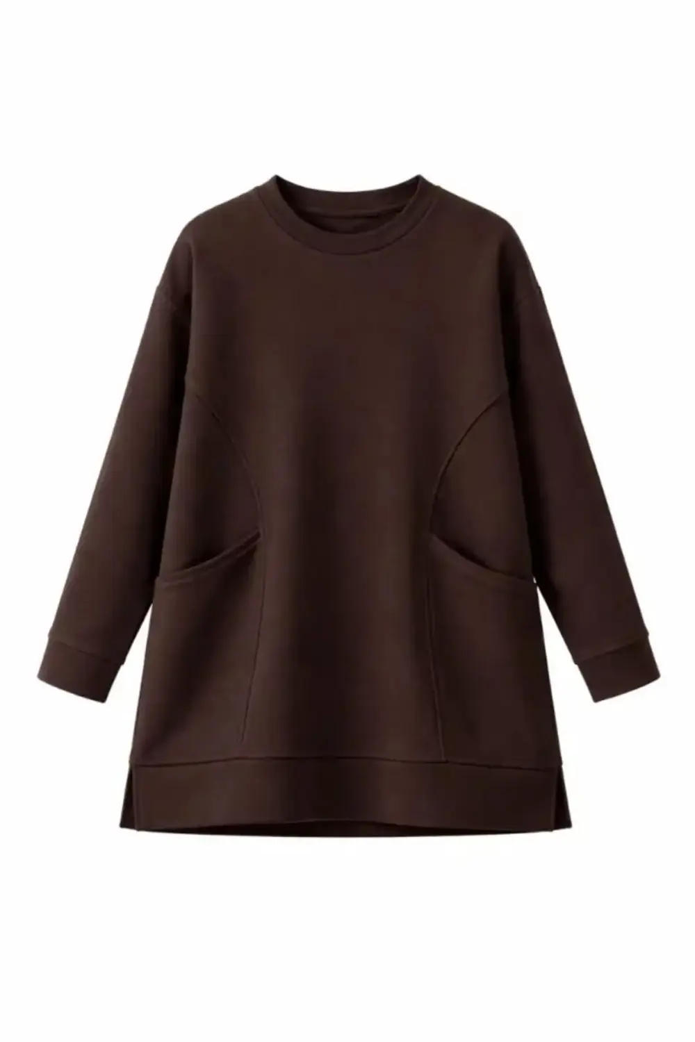 Osy Modal Yumuşak Dokulu Kumaş Tesettür Cepli Tunik Pantolon Takı