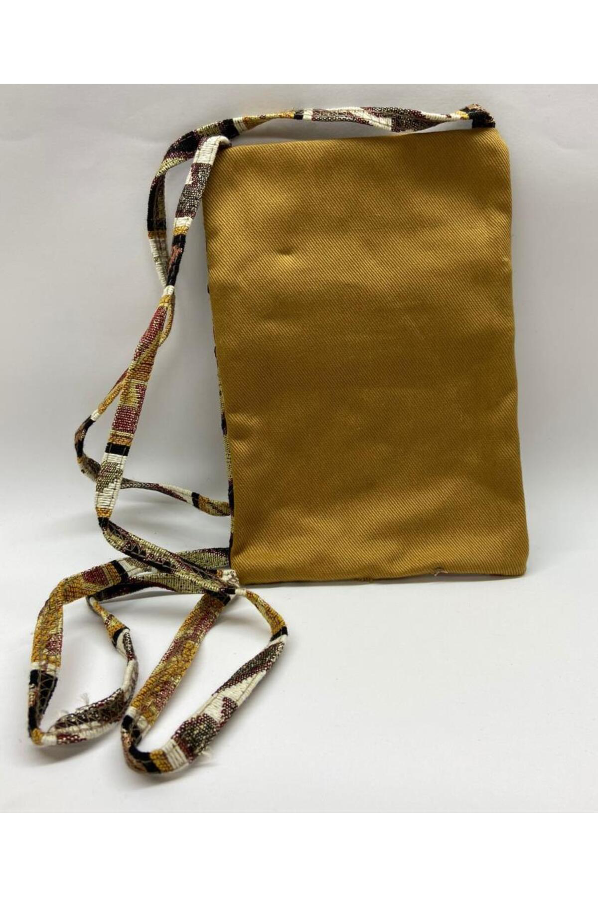 Colezium Otantik Desenli Fermuarlı Askılı Çanta Özel Dikim