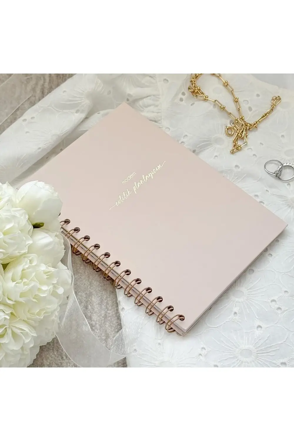 OtantikShop Modern Evlilik Planlayıcım - 112 Sayfa Çeyiz Defteri