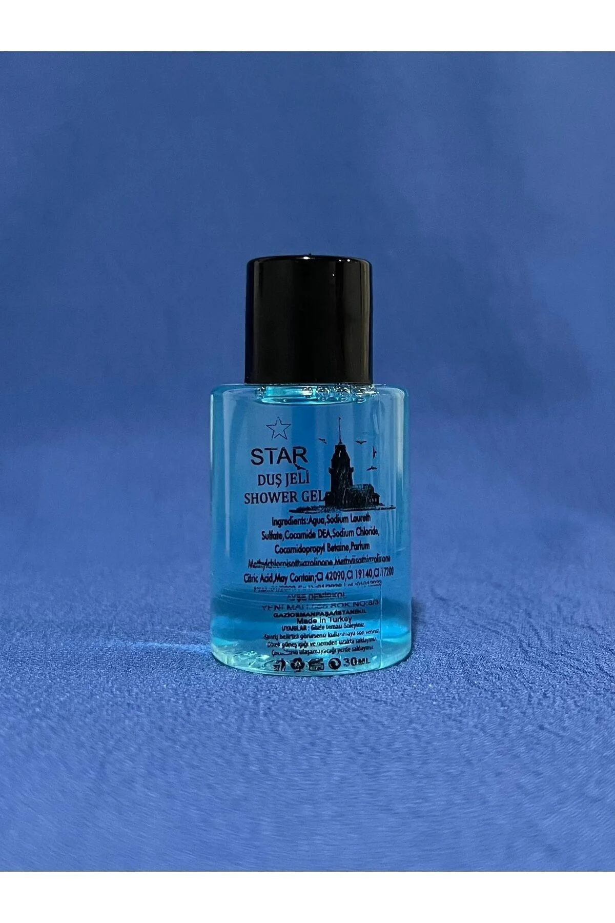 Otel Buklet Tipi Duş Jeli 30 ML 250 ADET