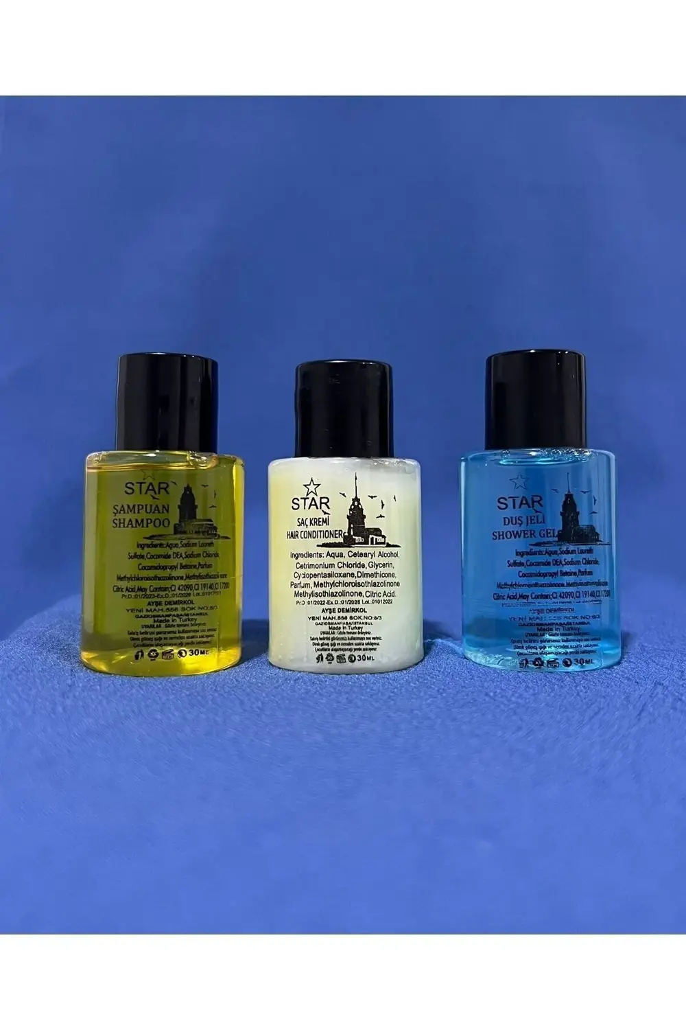 Otel Buklet Tipi Saç Kremi 30 ML 250 Adet