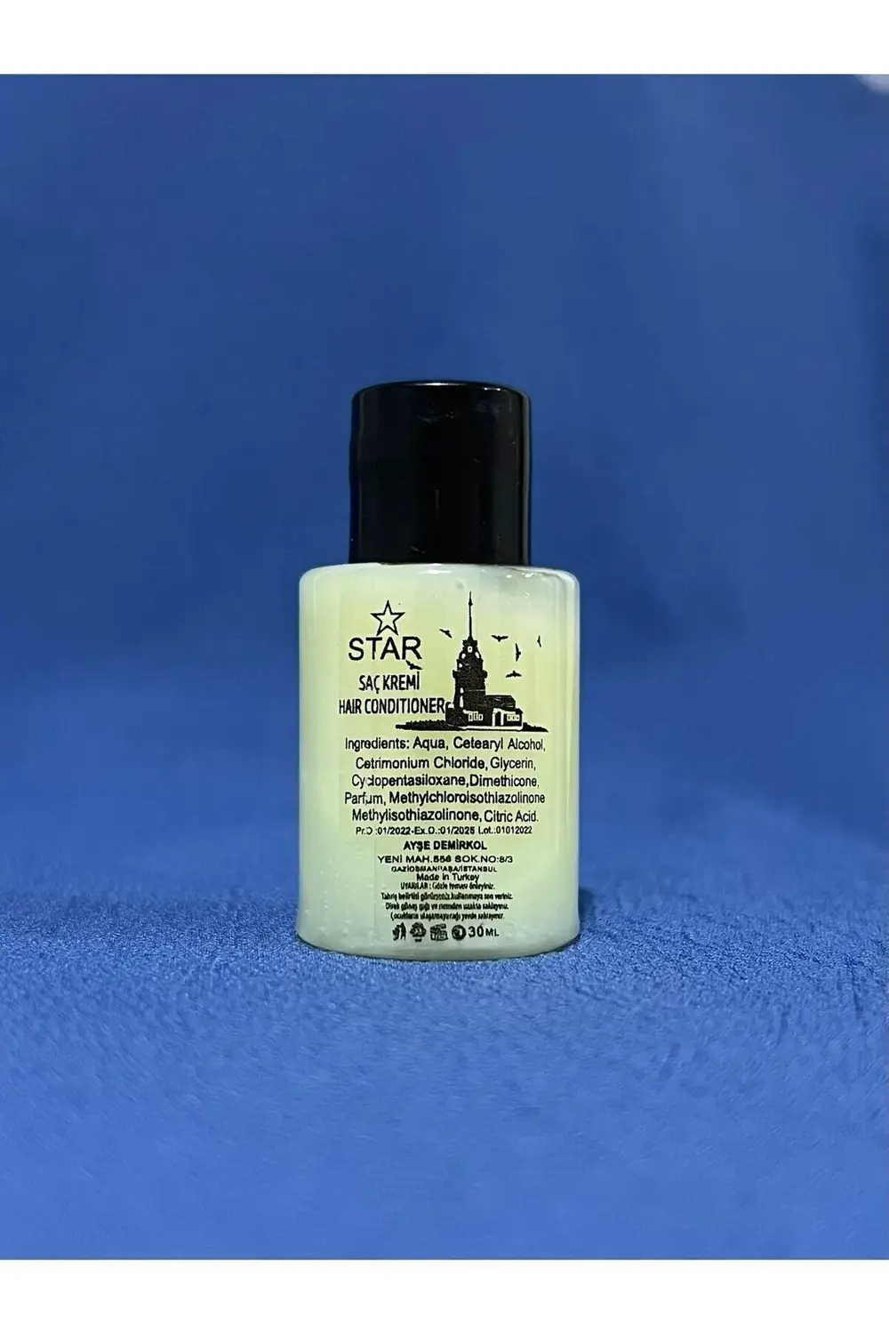 Otel Buklet Tipi Saç Kremi 30 ML 250 Adet