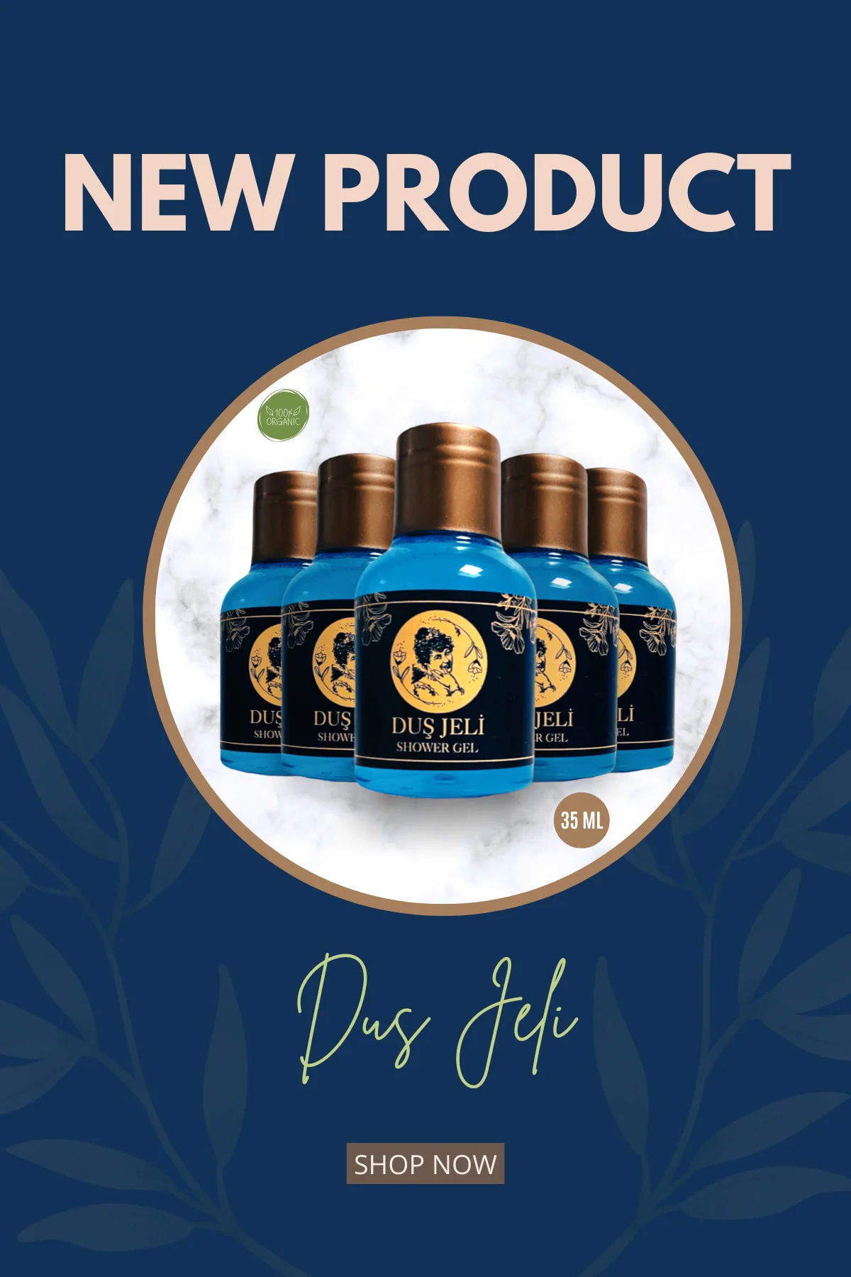 Otel Duş Jeli Etiketli 35 ml 75 Adet